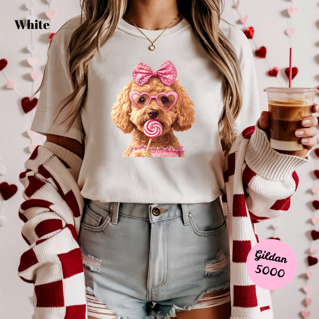 Golden Doodle Coquette T-Shirt