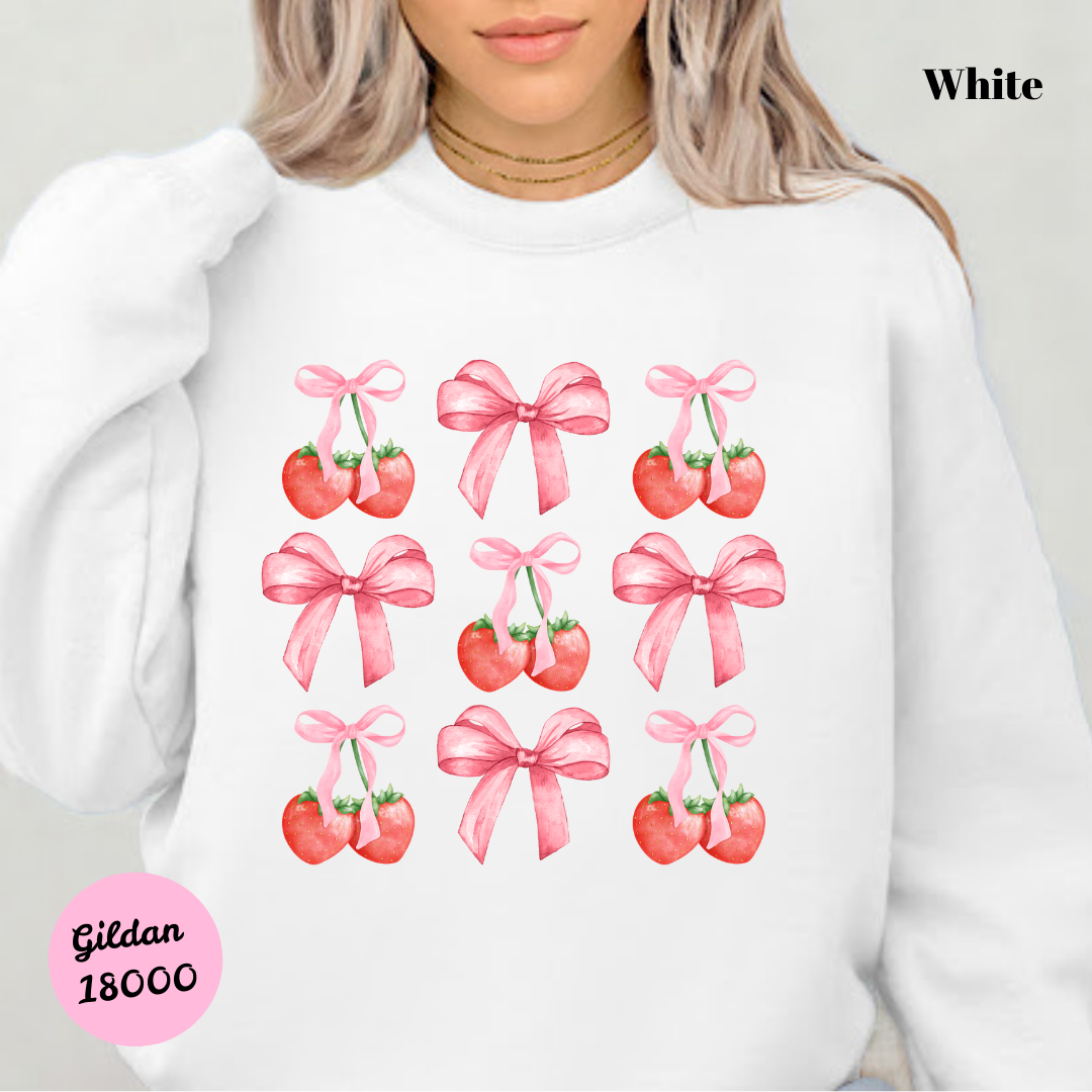 Strawberry Coquette Sweatshirt