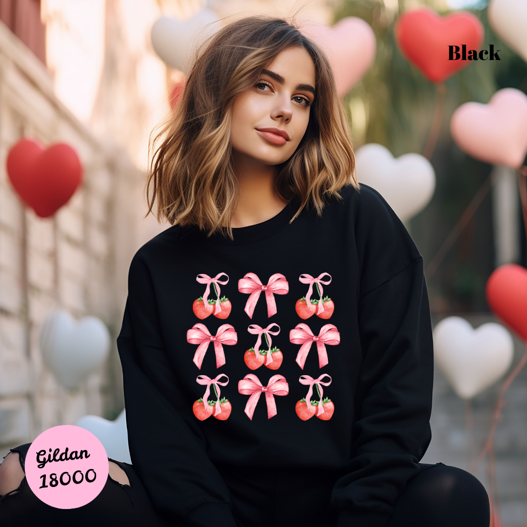 Strawberry Coquette Sweatshirt