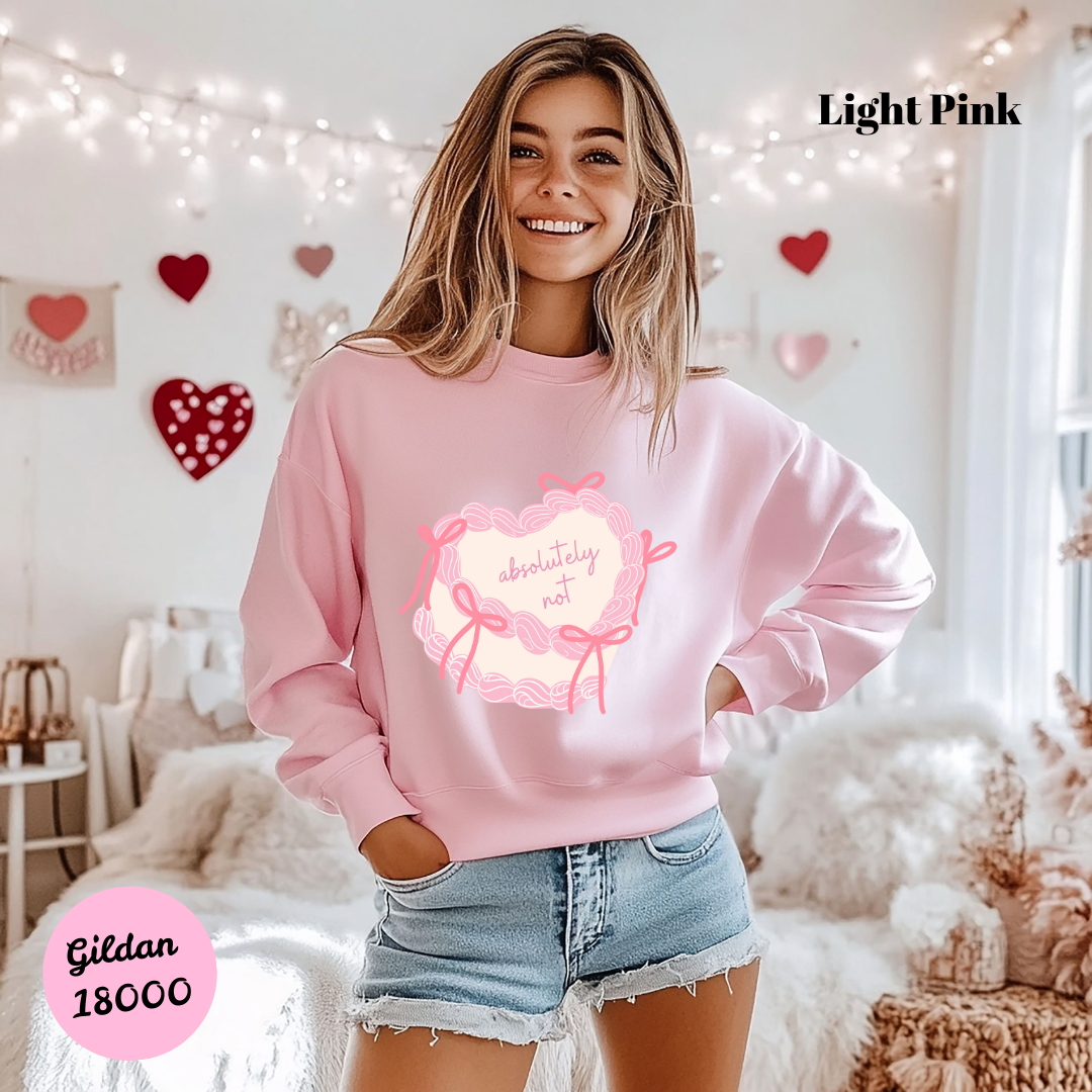 Absolutely Not (White Cake) Sweatshirt