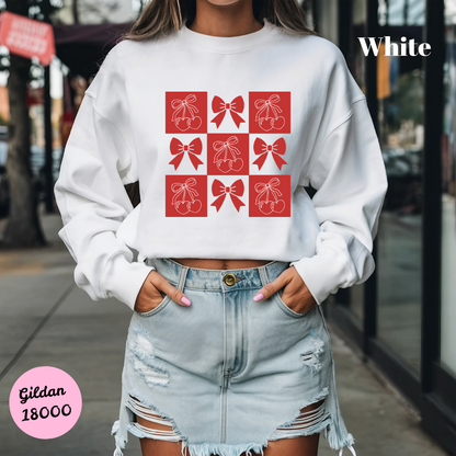 Cherry Coquette Sweatshirt