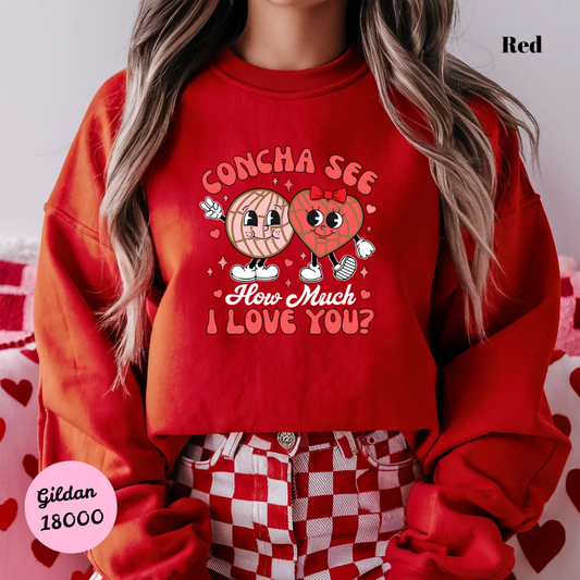 Concha See How Much I Love You Sweatshirt