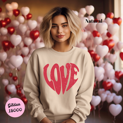 Retro Love Sweatshirt