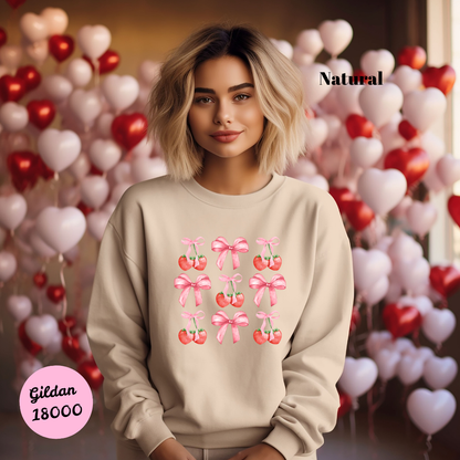 Strawberry Coquette Sweatshirt