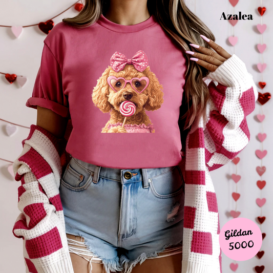 Golden Doodle Coquette T-Shirt