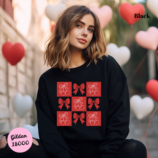 Cherry Coquette Sweatshirt