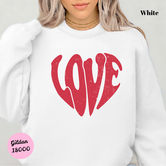 Retro Love Sweatshirt