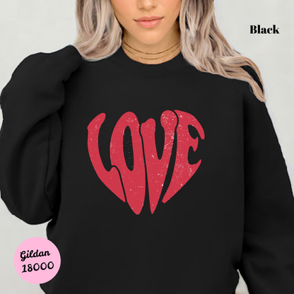 Retro Love Sweatshirt