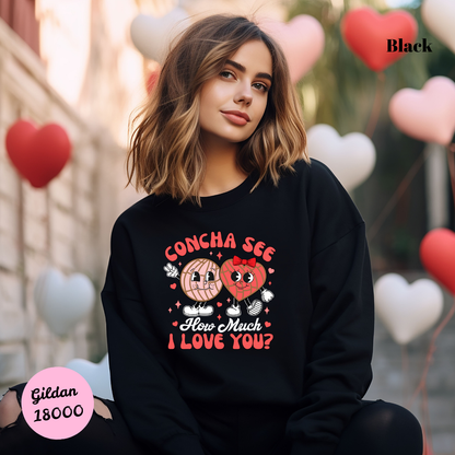 Concha See How Much I Love You Sweatshirt