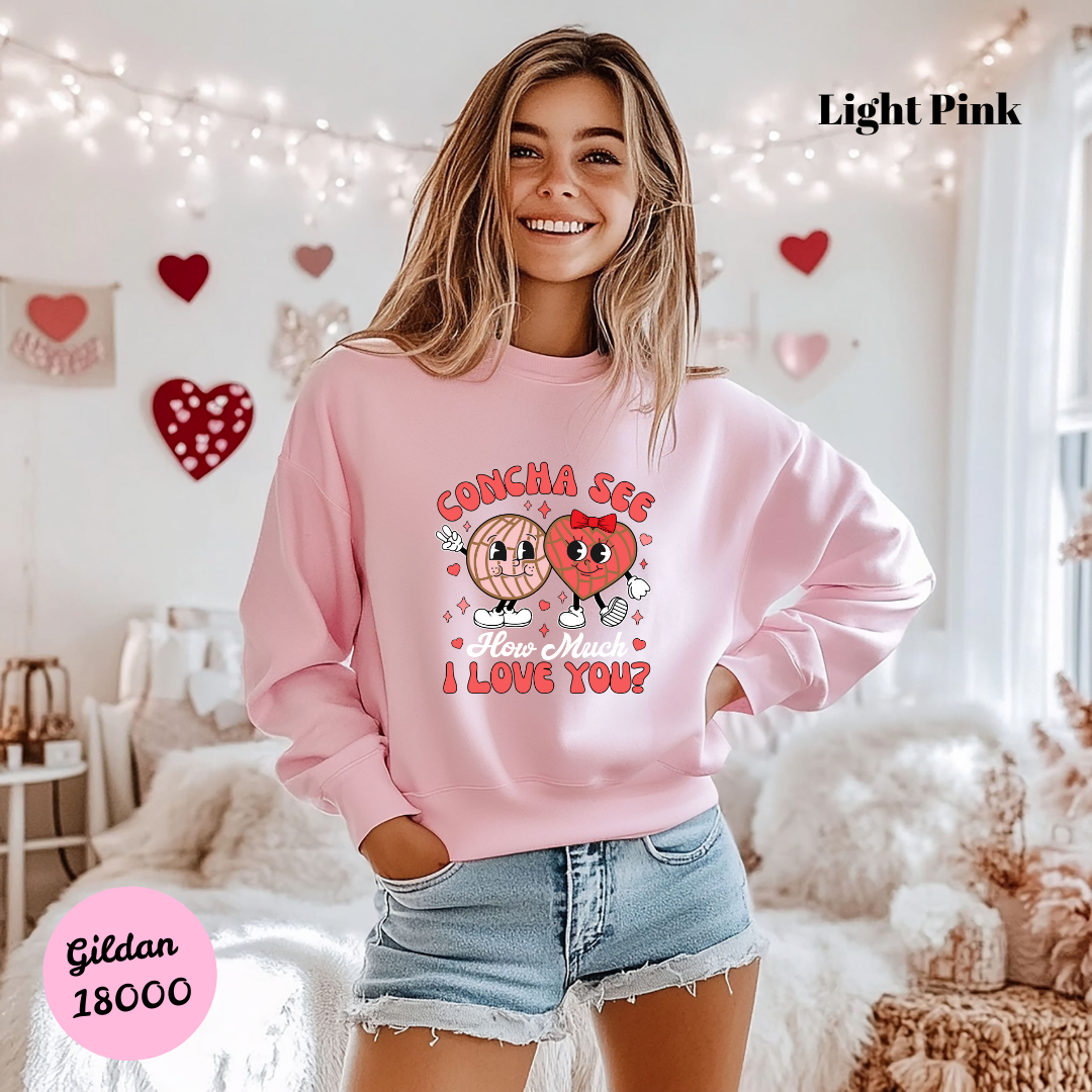 Concha See How Much I Love You Sweatshirt