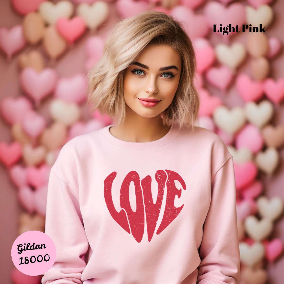 Retro Love Sweatshirt